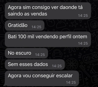 Depoimento de aluno