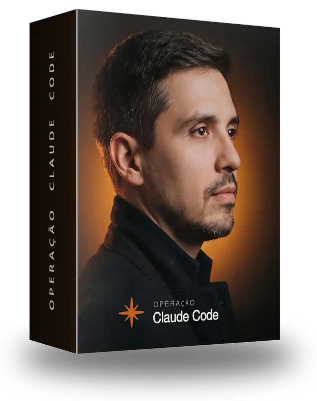Capa do treinamento Operação Claude Code
